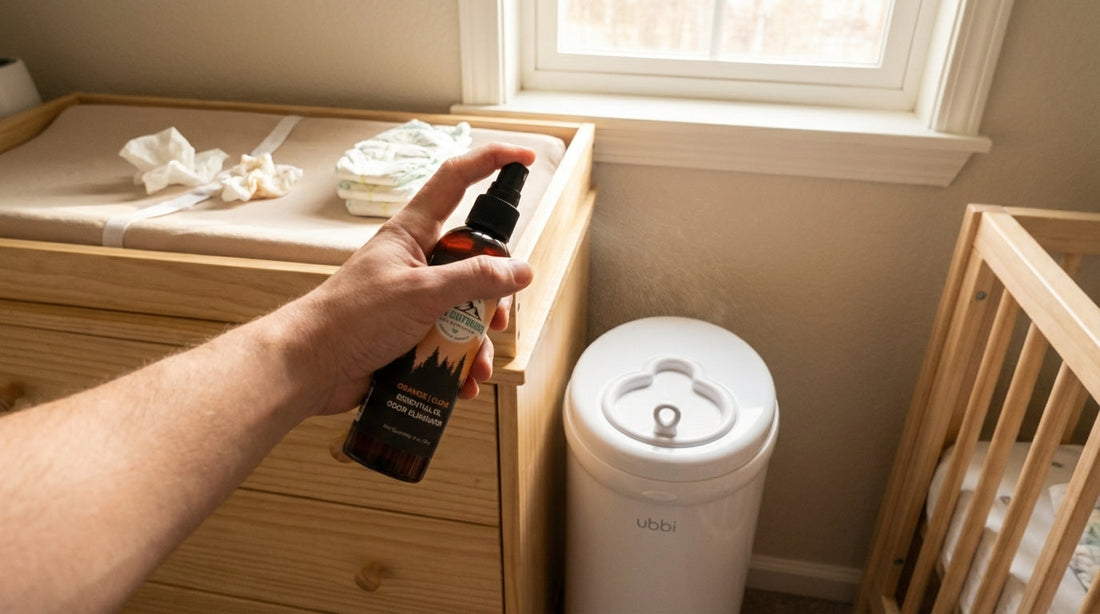 Stop Diaper Pail Stink With This Non-Toxic Nursery Spray