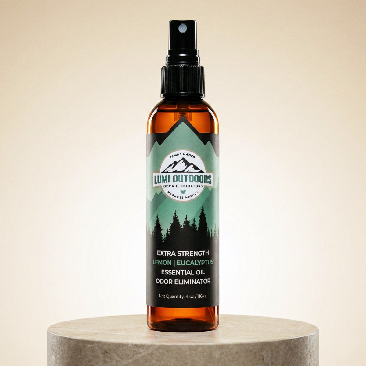 Natural Shoe Deodorizer Spray | Lemon & Eucalyptus