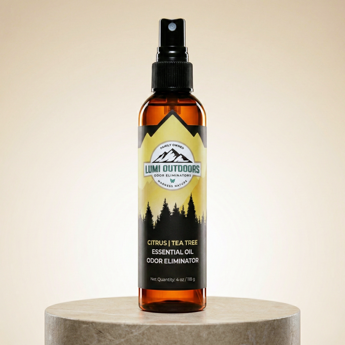 Natural Shoe Deodorizer Spray | Citrus & Tea Tree