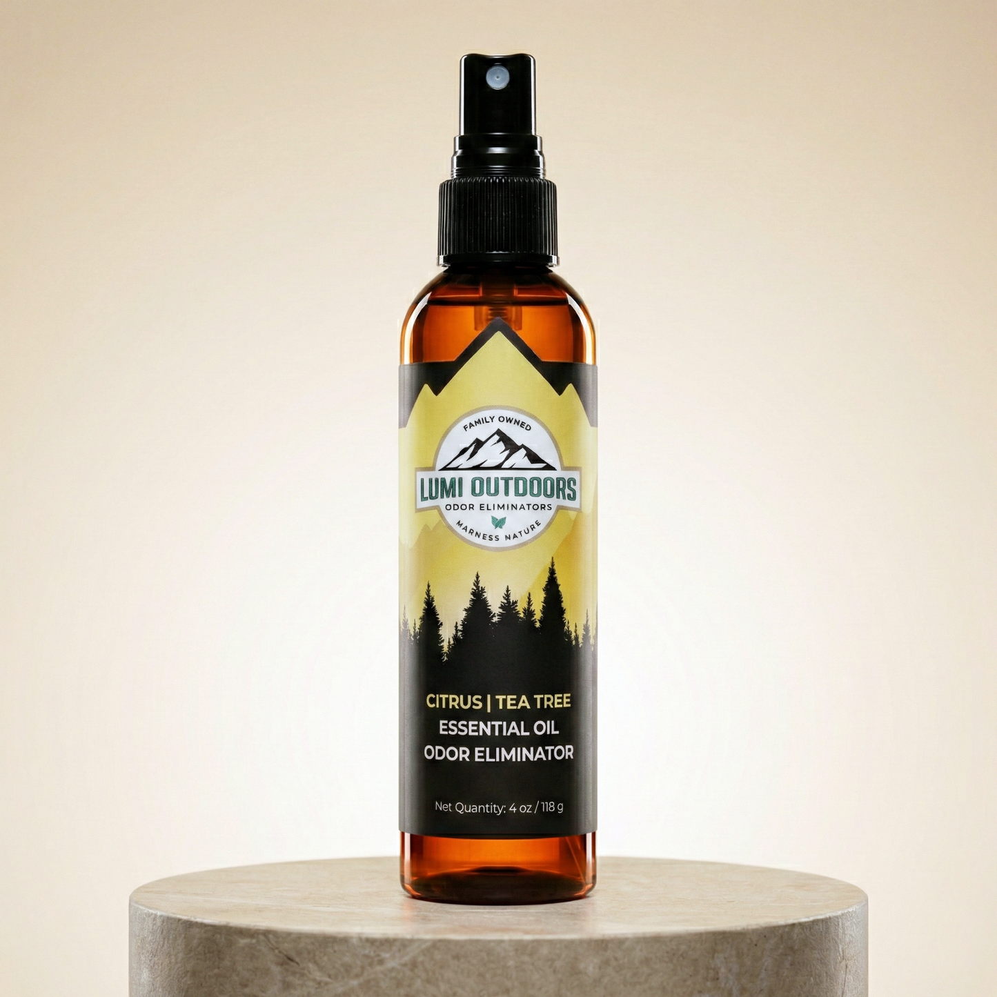 Natural Shoe Deodorizer Spray | Citrus & Tea Tree