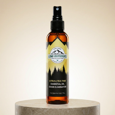Natural Shoe Deodorizer Spray | Citrus & Tea Tree