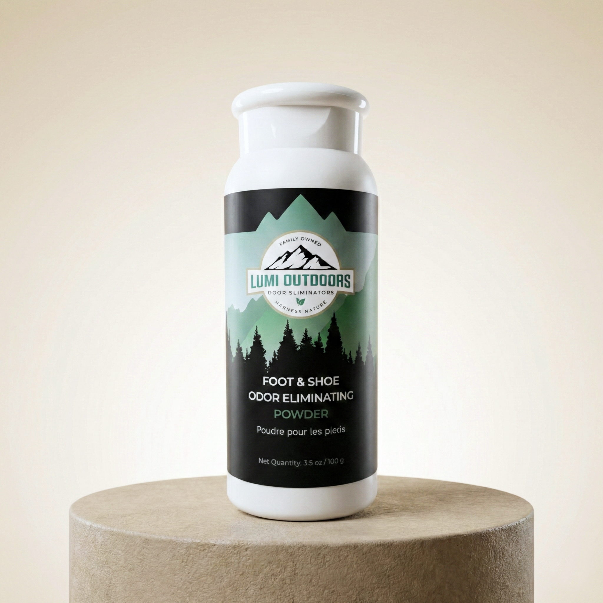 Lumi Outdoors Foot & Shoe Deodorizer Powder
