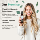 Lumi Outdoors Natural Shoe Deodorizer Spray | Lavender & Tea Tree